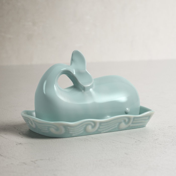Leonida Novelty Butter Dish & Reviews Birch Lane